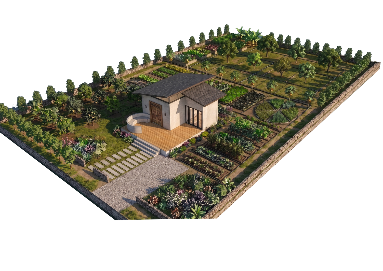 The Orchard Cottage Layout Plan